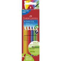 FABER-CASTELL Farbstift (Mehrfarbig, 6 Stück)