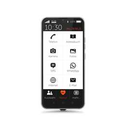 GIGASET GS4 senior (64 GB, 6.3", 16 MP, Schwarz)