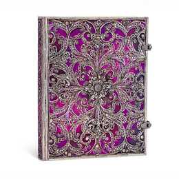PAPERBLANKS Notizbuch Aubergine Ultra (Ultra, Liniert)
