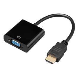 INTERTRONIC HDMI/VGA Converter Adaptateur (HDMI, Jack 3.5 mm, VGA)