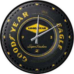 NOSTALGIC ART Good Year Wanduhr (Analog, 31 cm)