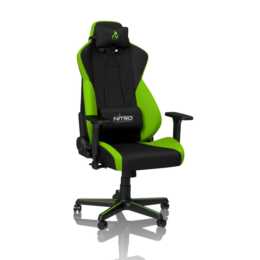 NITRO CONCEPTS Gaming Stuhl S300 (Schwarz, Grün)