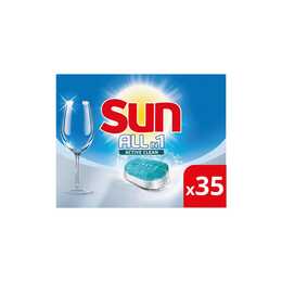 SUN Detersivi per lavastoviglie All-in-1 Active Clean (35 Tabs)
