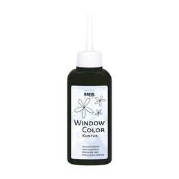 C. KREUL Fensterfarbe (80 ml, Schwarz)