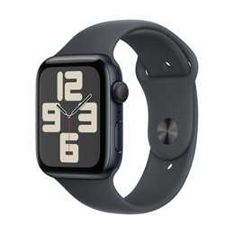 APPLE Watch SE 2024 GPS (44 mm, Aluminium, Minuit, S/M)