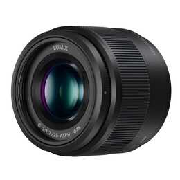 PANASONIC Lumix G 25mm F/1.7-22 (M43-Mount, Nero)