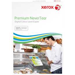 XEROX Premium NeverTear Papier photocopie (100 feuille, A4, 262 g/m2)