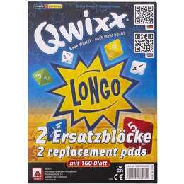 CARLETTO Qwixx - Longo Feuilles de jeu (Multicolore, 160 feuille)