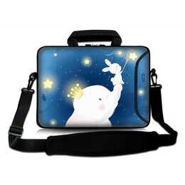 EG Pochette (10", Éléphant, Bleu)