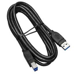 MICROSPOT USB-Kabel (USB Typ A, USB Typ B, 1.8 m)