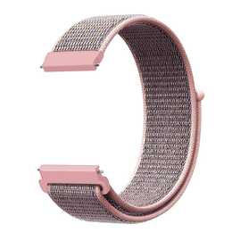 EG Armband (Samsung Galaxy Galaxy Watch Active 2 40 mm / Galaxy Watch Active 2 44 mm / Galaxy Watch Active 40 mm, Grau, Rosa)