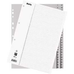 BIELLA Register (52 x A4, Nummerisch)
