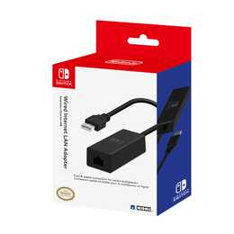 HORI NSW-004U Adattatore LAN (Nintendo Switch, Nero)
