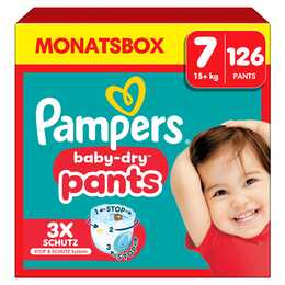 PAMPERS Baby-Dry Pants XX-Large T. 7 (126 pezzo)