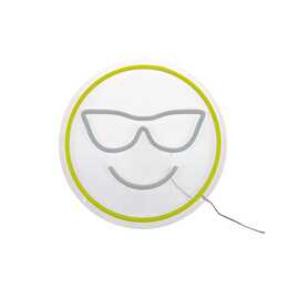 VEGAS LIGHTS Lumière d'ambiance LED Emoji (Jaune, Blanc, 12 W)