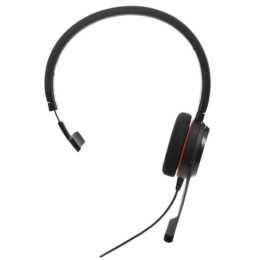 JABRA Cuffia per ufficio Evolve 20 (On-Ear, Cavo, Nero)