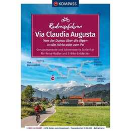 KOMPASS Radreiseführer Via Claudia Augusta
