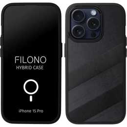 FILONO Backcover MagSafe Hybrid (iPhone 16, Noir)