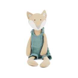 BIECO Renard (40 cm, Sable, Bleu)