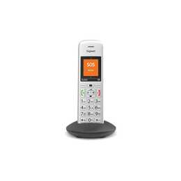 GIGASET E390 HX (DECT, Silber, Schwarz)
