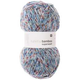 RICO DESIGN Wolle (100 g, Blaugrün, Blau, Türkis, Mehrfarbig)