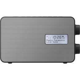 PANASONIC RF-D30BT Digitalradio (Grau, Schwarz)