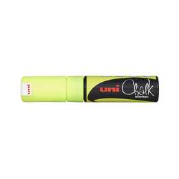 UNI Kreidemarker Chalk (Gelb, 1 Stück)