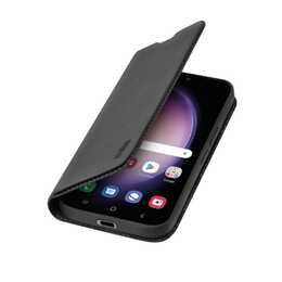 SBS Flipcover Magnetisch Wallet Lite (Galaxy S23 FE, Schwarz)