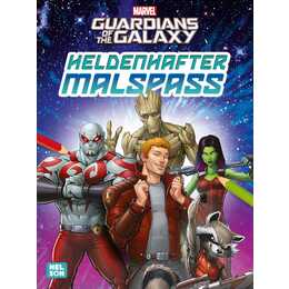 NELSON VERLAG MARVEL: Guardians of the Galaxy: Heldenhafter Malspaß Malbuch