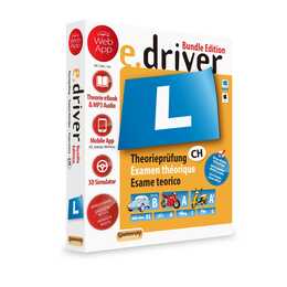 E-UNIVERSITY SOFTWARE e.driver Web App Bundle Edition (Vollversion, Deutsch, Italienisch, Englisch, Französisch)