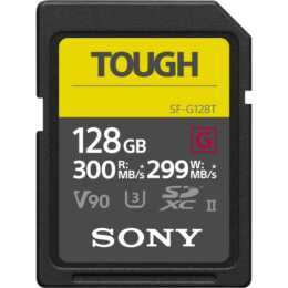 SONY SDXC UHS-II SF-G Tough (UHS-II Class 3, 128 GB, 300 MB/s)