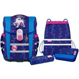 MCNEILL Schulranzen Set mac2 Lilly (18 l, Lila)