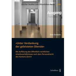 «Unter Verdankung der geleisteten Dienste»