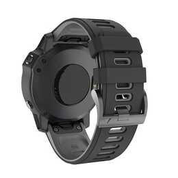 EG Armband (Garmin, fenix 6X Pro, Schwarz)