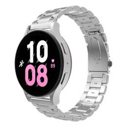 JUST IN CASE PrimeSteel Armband (Samsung Galaxy Galaxy Watch 20 mm, Silber)