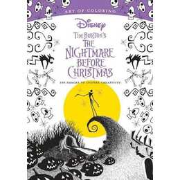 Art of Coloring: Tim Burton's The Nightmare Before Christmas