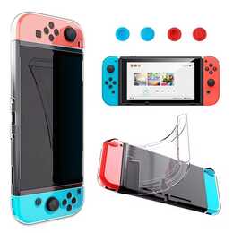 EG Set accessori (Nintendo Switch, Transparente)