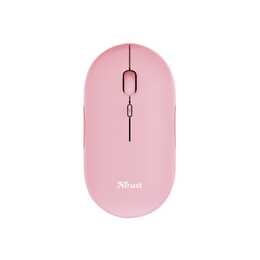 TRUST Puck Souris (Sans fil, Office, Rose clair)
