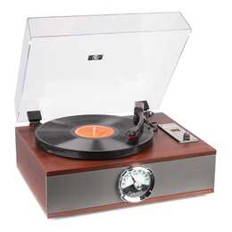 FENTON RP175 Plattenspieler (Braun, Dunkelbraun)
