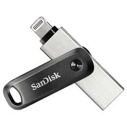 SANDISK iXpand (64 GB, USB 3.1 Typ-A, Lightning)
