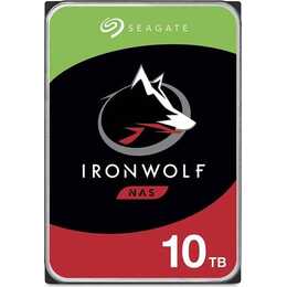 SEAGATE Ironwolf (10 TB, Mehrfarbig, SATA-III)