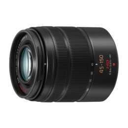 PANASONIC Lumix H-FS45150 45-150mm F/4-5.6 (M43-Mount, Noir)