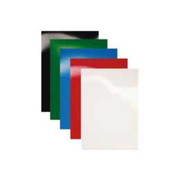 Pack De 100 Couvertures De Reliure GBC HiGloss Blanc A4 - Carton 250 G/m² Brillant - Pour Rapports Et Présentations Professionnelles