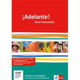 ¡Adelante!. Cuadernos de actividades mit Audios und Übungssoftware. Nivel intermedio. Klasse 11/12