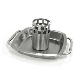 BROIL KING Torréfacteur de volaille Premium (Acier inox)