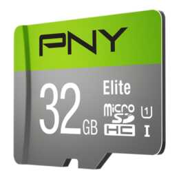 PNY TECHNOLOGIES MicroSDHC Elite (UHS-I Class 1, Class 10, 32 GB, 100 MB/s)