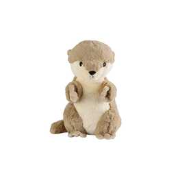 WARMIES Peluche riscaldabile (Lontra del fiume, Lavanda)