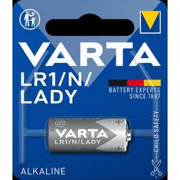 VARTA Batterie (LR1 / N / Lady, 1 Stück)