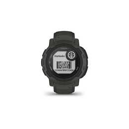 GARMIN Instinct 2 (45 mm, One Size, Schwarz, Polymer)
