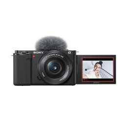 SONY ZV-E10L + E PZ 16–50mm F3.5–5.6 OSS Kit Modèle d'exposition (25 MP, APS-C, Noir)